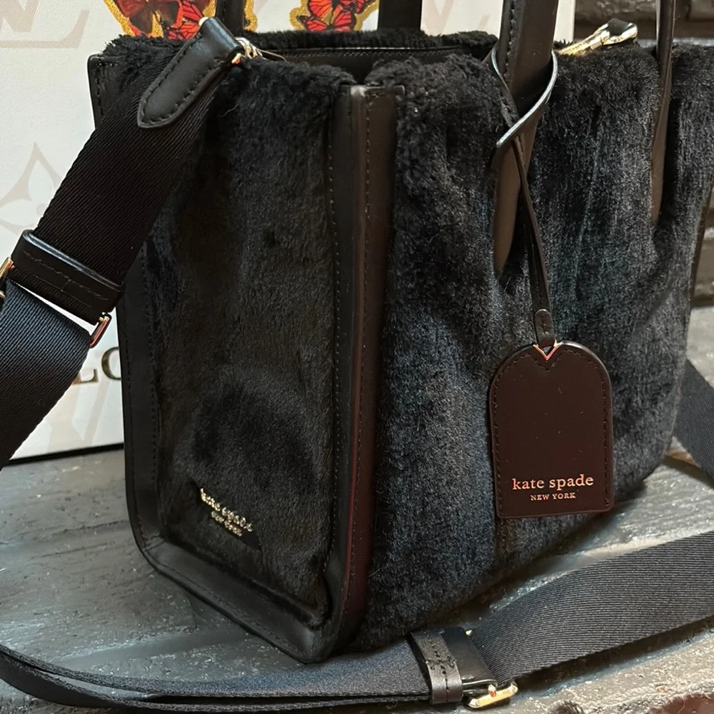 Kate Spade Manhattan Faux-fur Small Tote - Picture 2 of 11